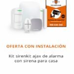 Instalamos tu alarma ajax gratis, con la compra del kit