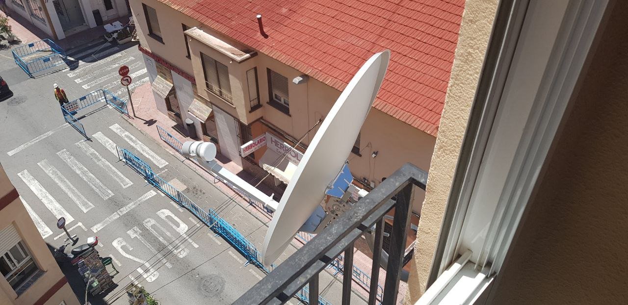 Reparación de antena y revisión de cable coaxial en Elda