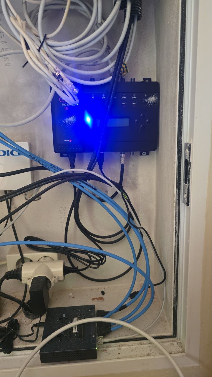 Comprobación final de señal tras reparación