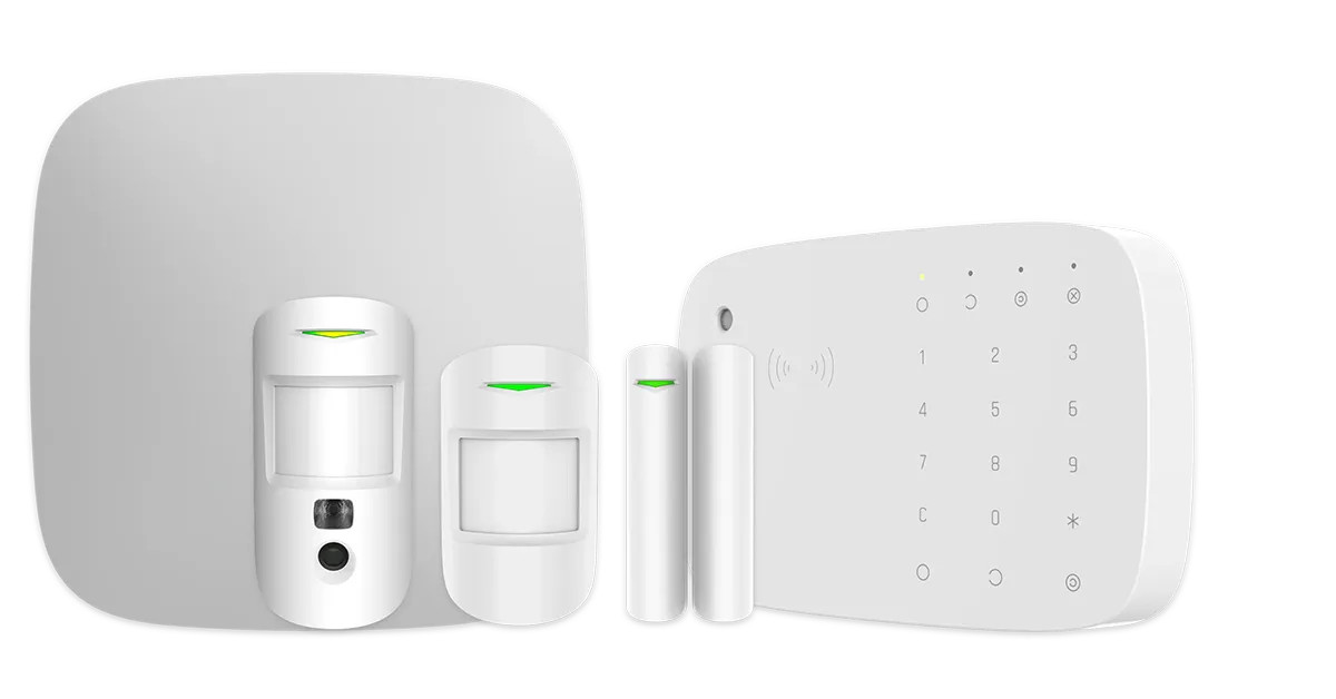 Pack piso alarmas AJAX en Murcia