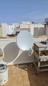 Instalación de antena parabolica canales alemanes